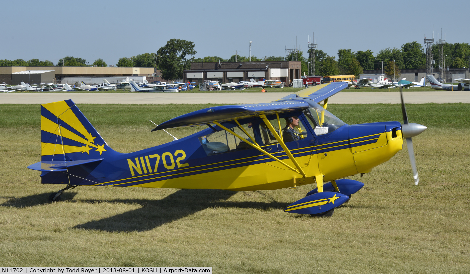 N11702, 1972 Bellanca 7KCAB Citabria C/N 317-72, Airventure 2013