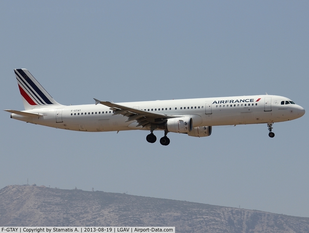 F-GTAY, 2010 Airbus A321-212 C/N 4251, rwy 03L