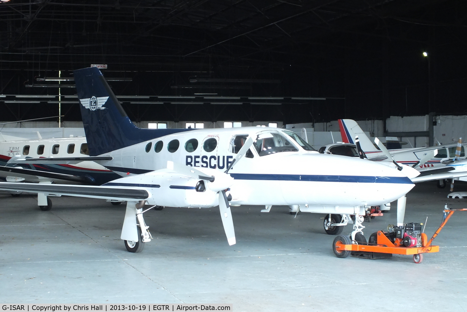 G-ISAR, 1980 Cessna 421C Golden Eagle C/N 421C-0848, Rescue Global Management Services Ltd
