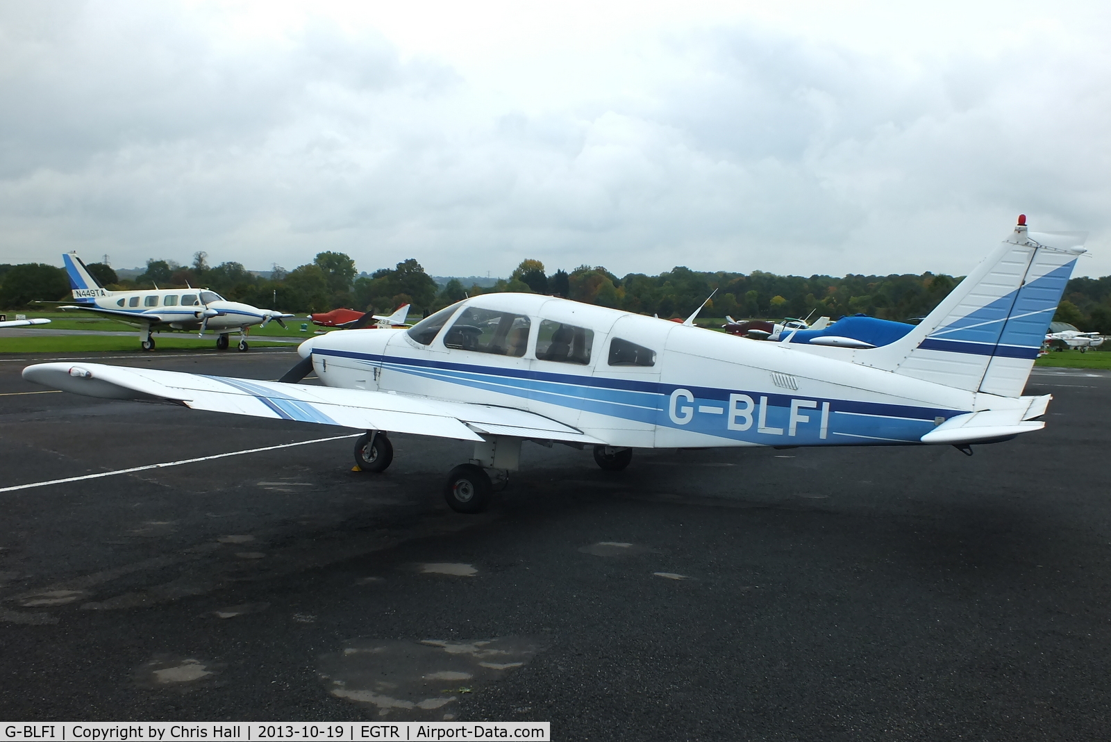 G-BLFI, 1984 Piper PA-28-181 Cherokee Archer II C/N 28-8490034, Aerospares 2000 Ltd