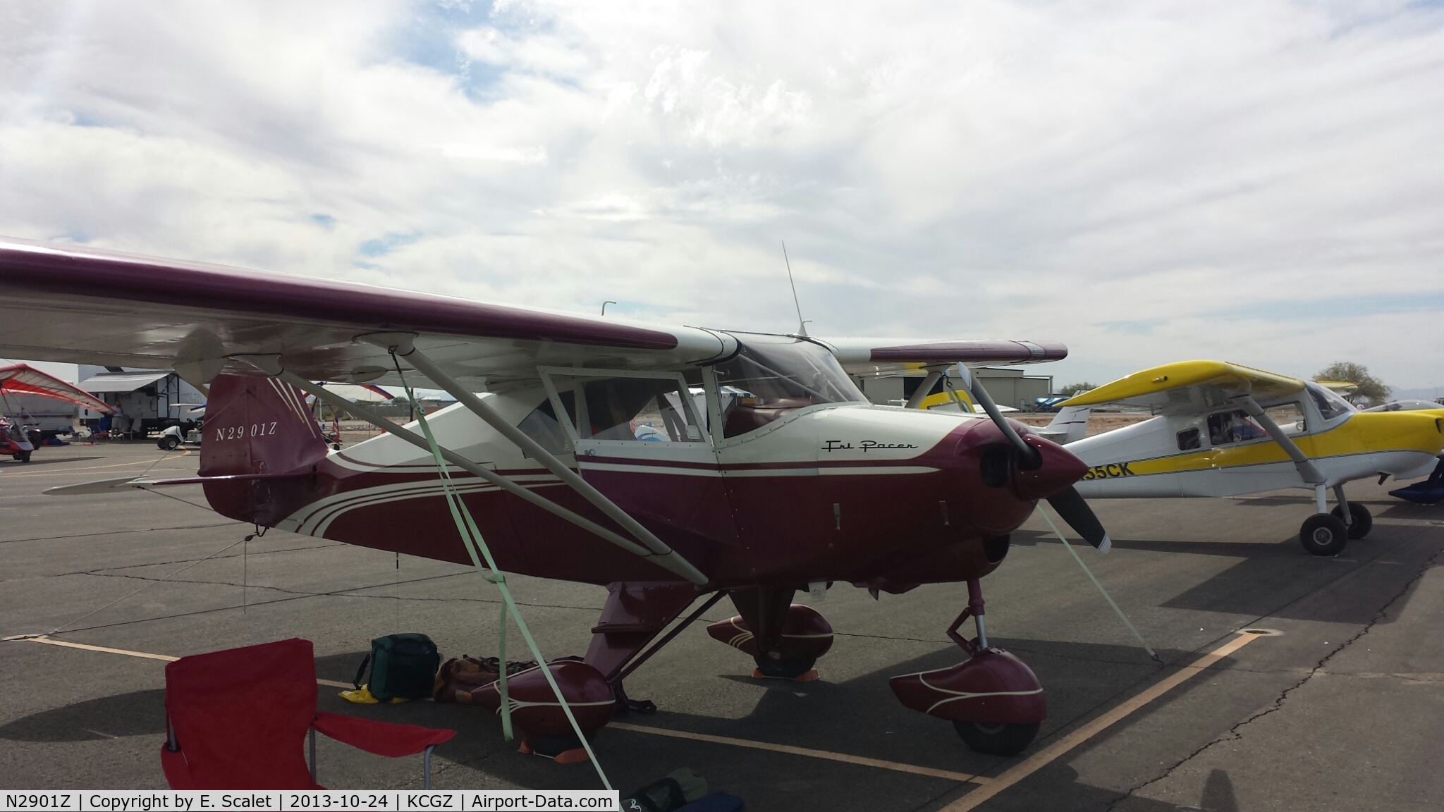 N2901Z, 1959 Piper PA-22-150 C/N 22-6873, N2901Z at Copperstate Fly-In 2013. Casa Grande, AZ.