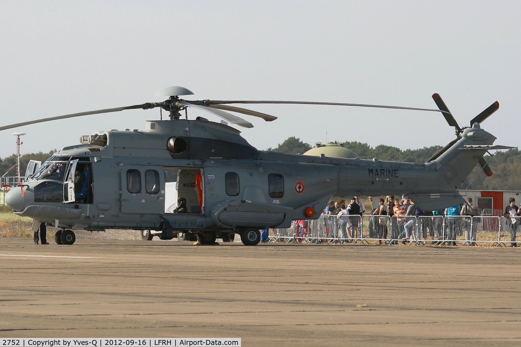 2752, Eurocopter EC-225LP Super Puma Mk2+ C/N 2752, Eurocopter EC-225LP Super Puma 2+, Lann-Bihoué Naval Air Base (LFRH-LRT)