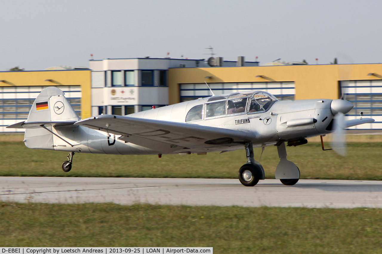 D-EBEI, 1940 Messerschmitt Bf-108B-1 Taifun C/N 2246, rare visitor