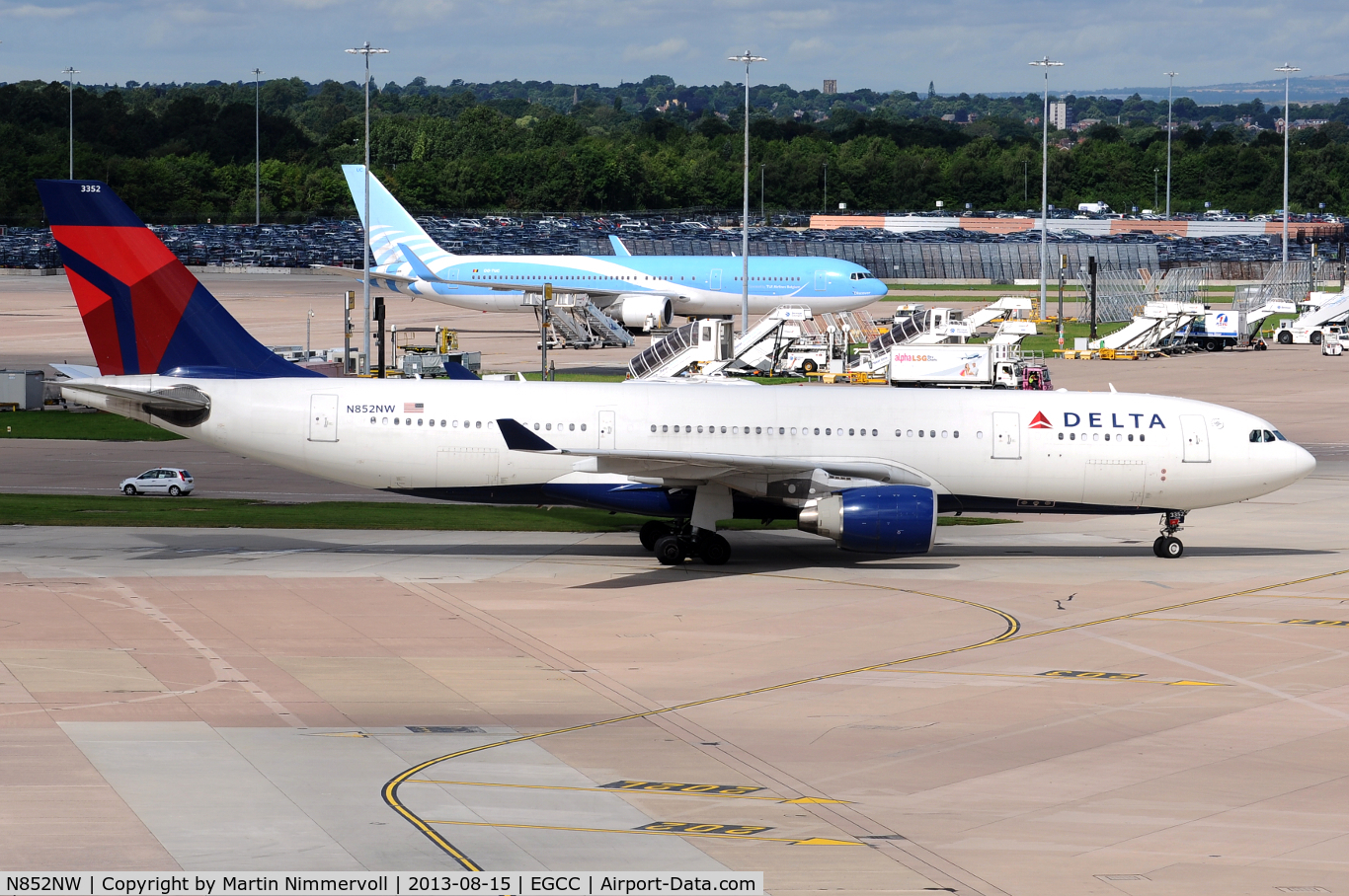 N852NW, 2004 Airbus A330-223 C/N 0614, Delta Air Lines