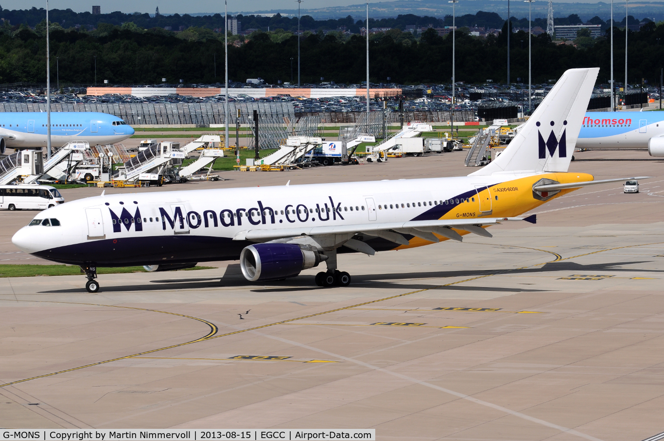 G-MONS, 1989 Airbus A300B4-605R C/N 556, Monarch Airlines