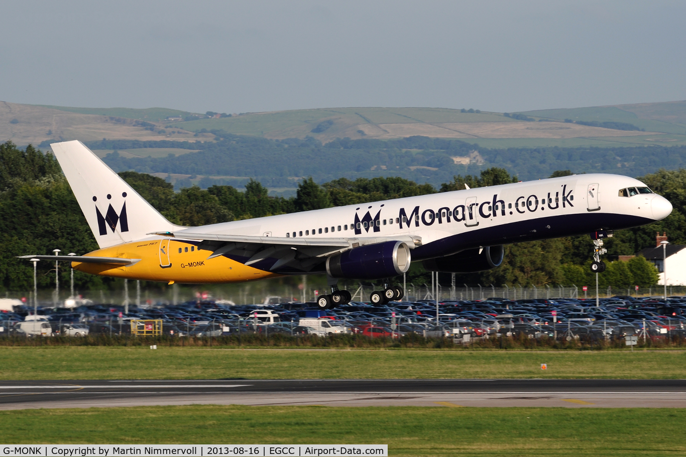 G-MONK, 1988 Boeing 757-2T7 C/N 24105, Monarch Airlines