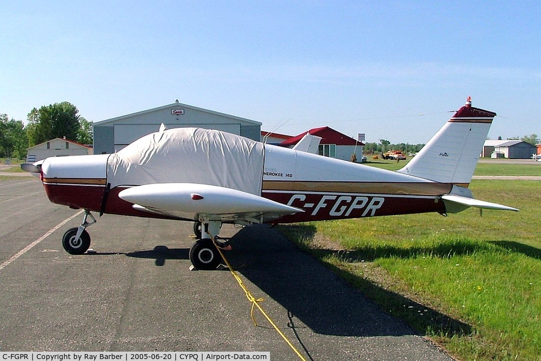 C-FGPR, 1968 Piper PA-28-140 C/N 28-25204, Piper PA-28-140 Cherokee B [28-25204] Peterborough~C 20/06/2005