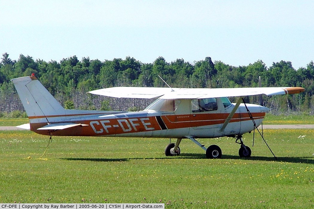 CF-DFE, 1972 Cessna 150L C/N 15073908, Cessna 150L [150-73908] Smith Falls~C 20/06/2005