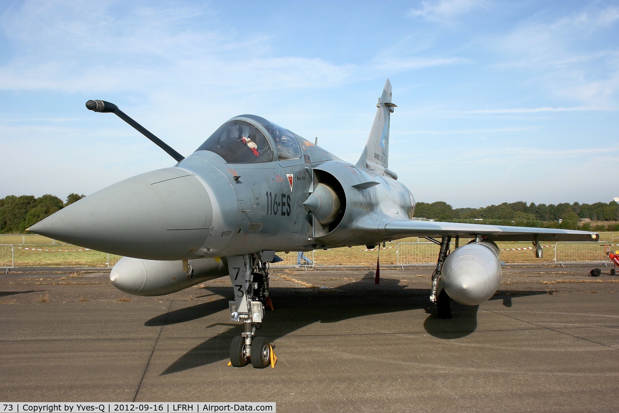 73, Dassault Mirage 2000-5F C/N 311, French Air Force Dassault Mirage 2000-5F, Static Display, Lann Bihoué Naval Air Base (LFRH - LRT)