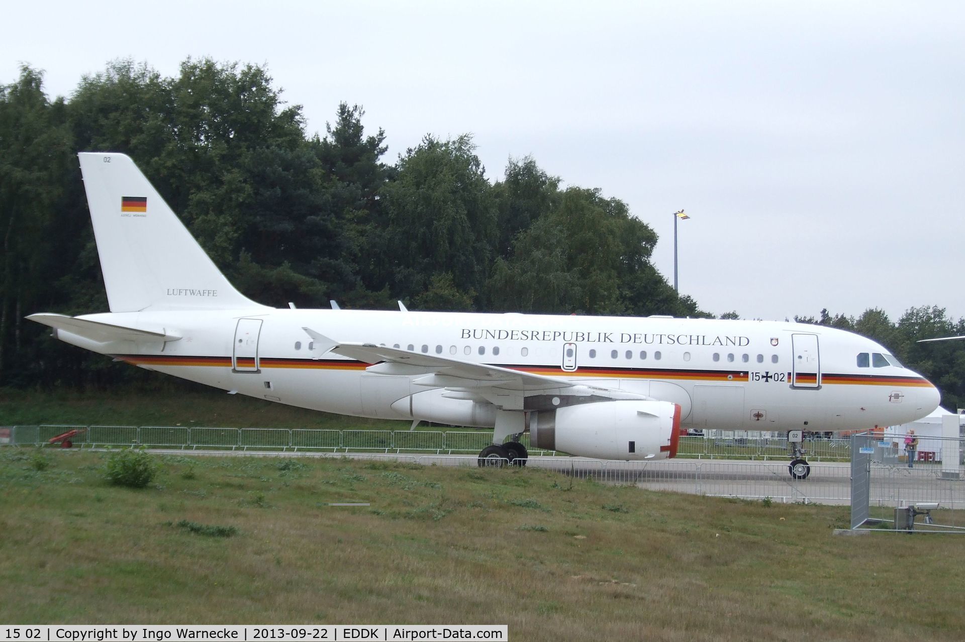 15 02, 2009 Airbus ACJ319 (A319-133/CJ) C/N 4060, Airbus A319-115XCJ of the German Air Force VIP-Wing (Flugbereitschaft) at the DLR 2013 air and space day on the side of Cologne airport