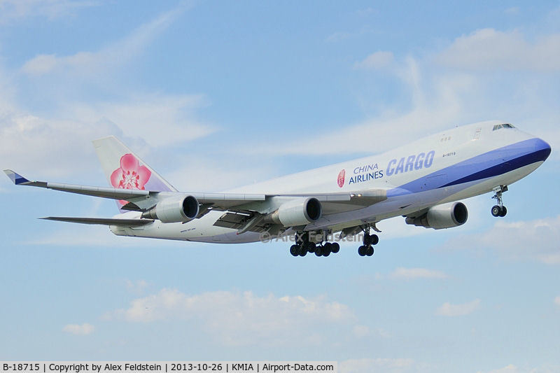 B-18715, 2003 Boeing 747-409F/SCD C/N 33731, Miami International