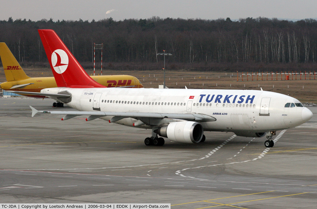 TC-JDA, 1989 Airbus A310-304 C/N 496, Turkish Airbus A310