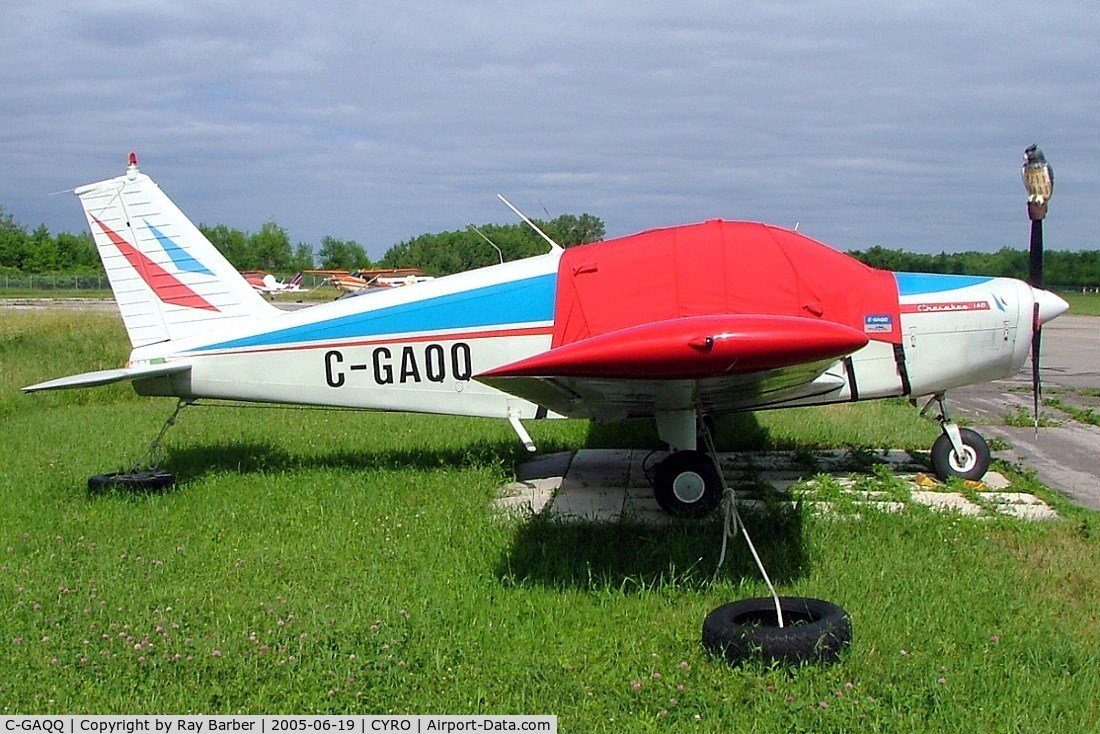 C-GAQQ, 1964 Piper PA-28-140 C/N 28-20356, Piper PA-28-140 Cherokee [28-20356] Rockcliffe~C 19/06/2005