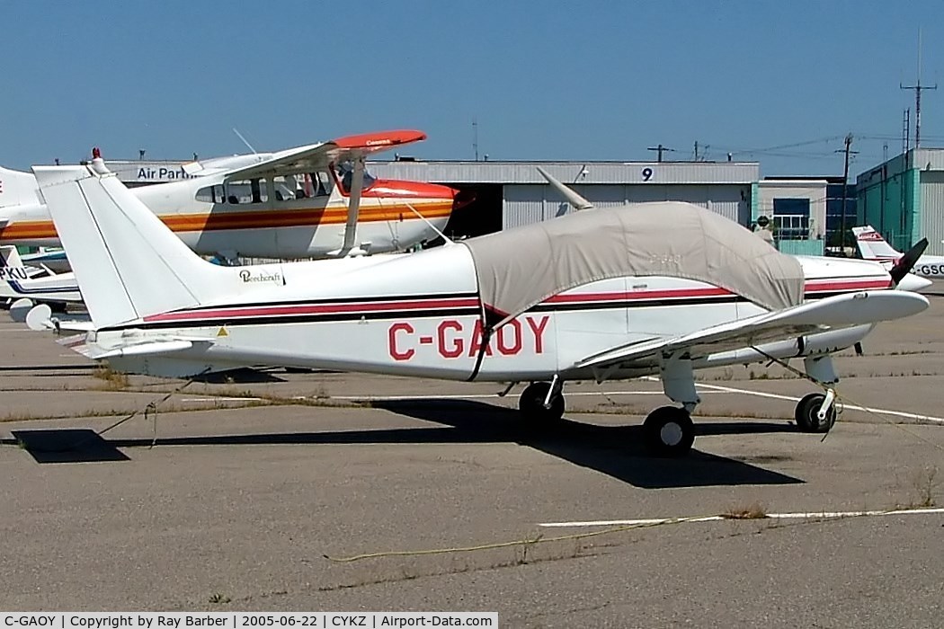 C-GAOY, 1972 Beech B19 Sport 150 C/N MB 530, Beech A23-B19 Sport 150 [MB-530] Toronto-Buttonville~C 22/06/2005