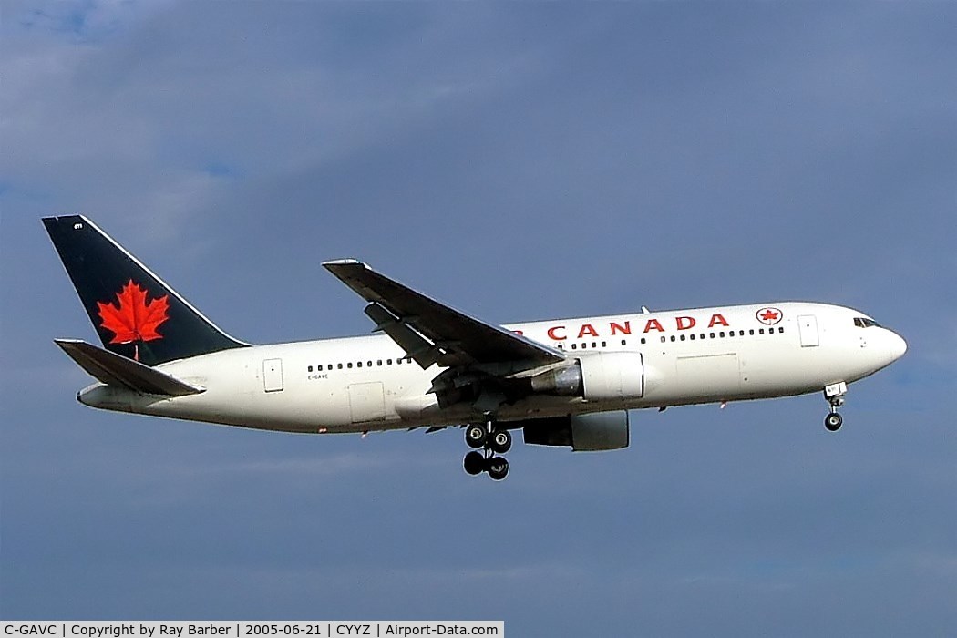 C-GAVC, 1984 Boeing 767-233 C/N 22527, Boeing 767-233 [22527] (Air Canada) Toronto~C 21/06/2005