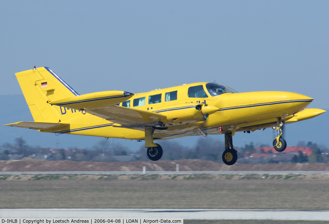 D-IHLB, 1978 Cessna 402B Businessliner C/N 402B1340, Hansa Luftbild