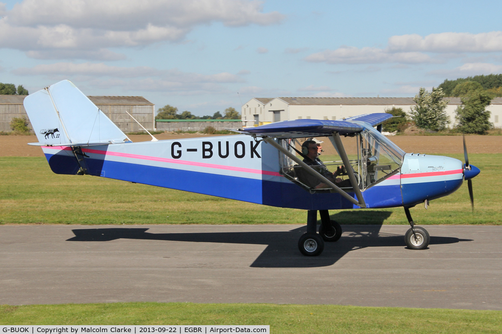 G-BUOK, 1993 Rans S-6-116 Coyote II C/N PFA 204A-12317, Rans S6-116 at The Real Aeroplane Club's Helicopter Fly-In, Breighton Airfield, September 2013.