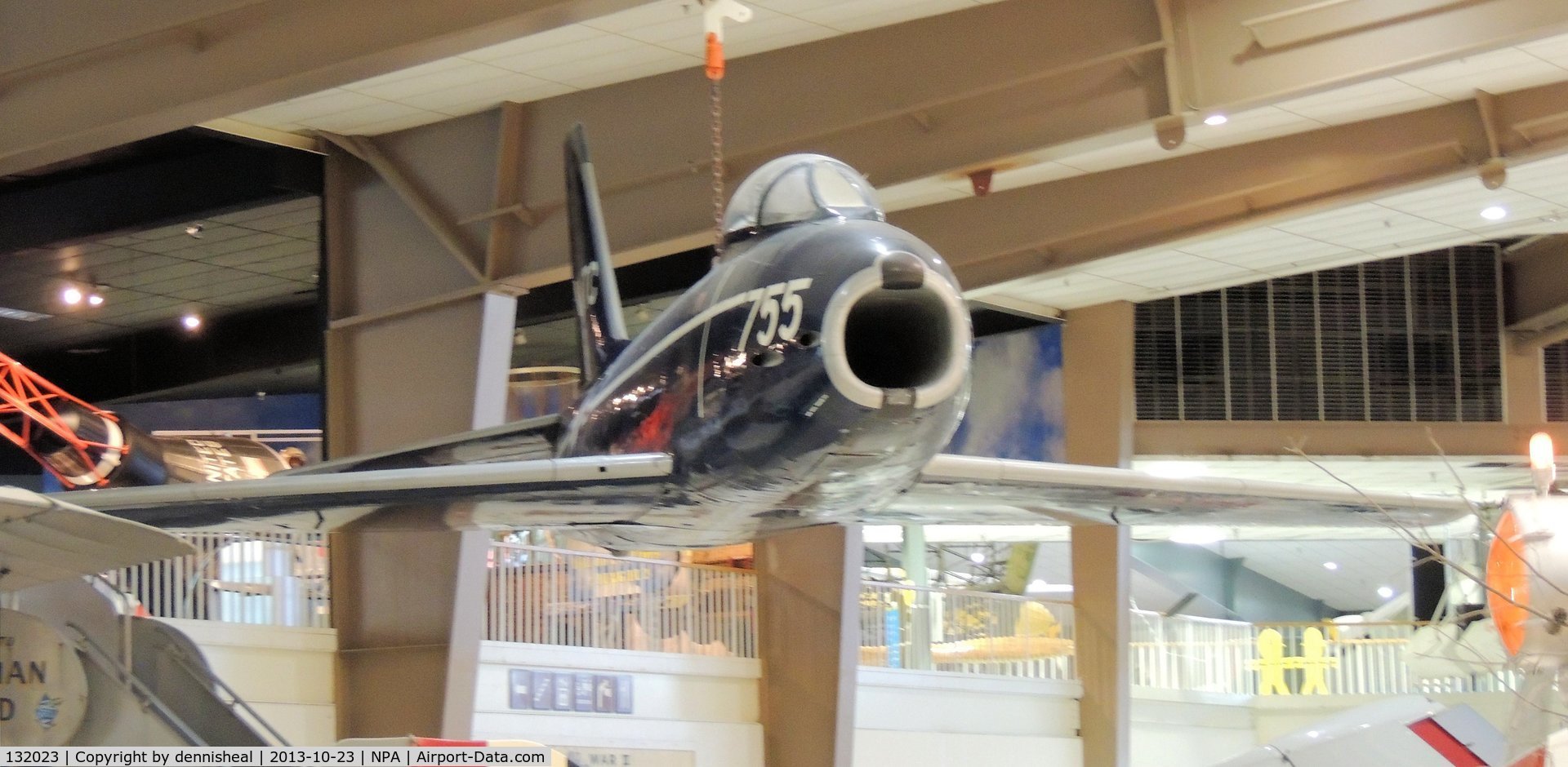 132023, North American FJ-2 Fury C/N Not found 132023, NORTH AMERICAN FJ-2 FURY AT NAVAL AVIATION MUSEUM