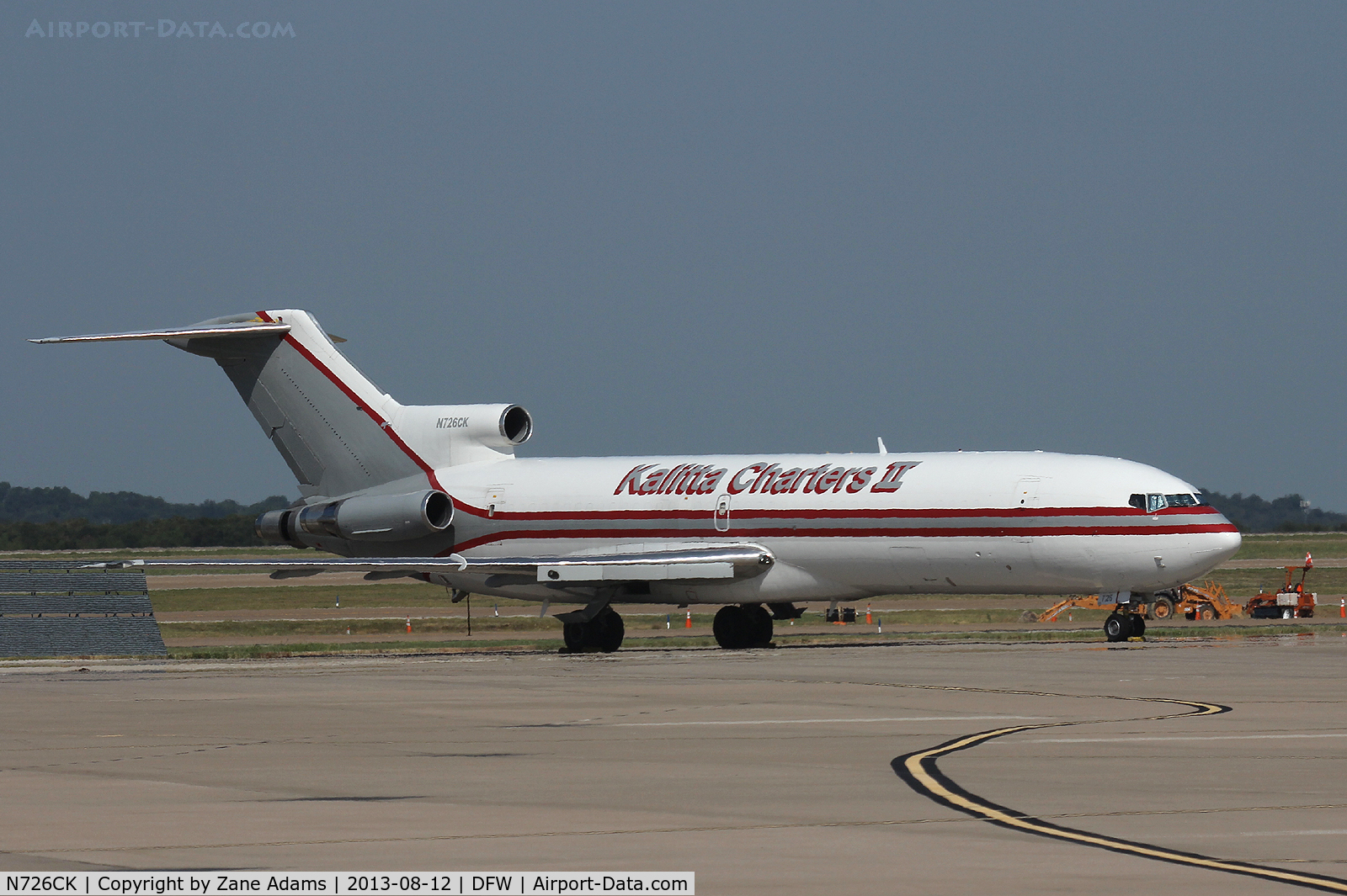 N726CK, 1980 Boeing 727-2M7 C/N 21951, At DFW Airport