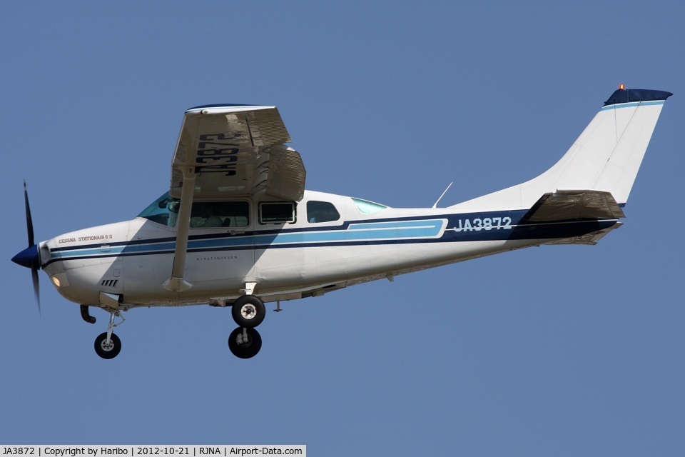 JA3872, 1980 Cessna TU206G Turbo Stationair C/N U20605625, 1980 Cessna TU206G