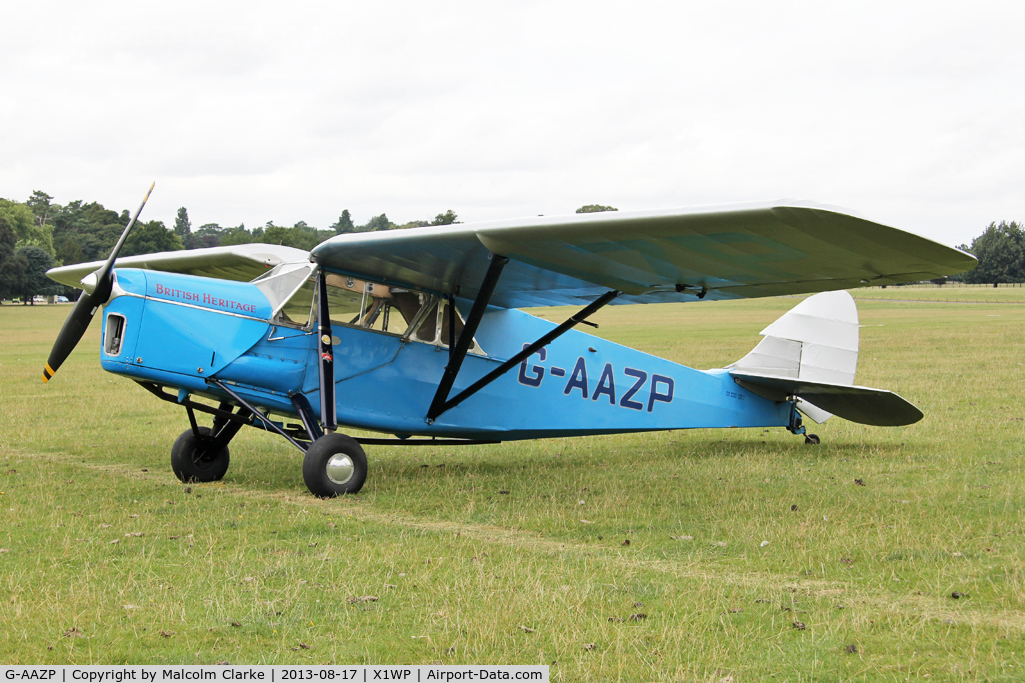 G-AAZP, 1930 De Havilland DH.80A Puss Moth C/N 2047, De Havilland DH-80A Puss Moth at The De Havilland Moth Club's 28th International Moth Rally at Woburn Abbey. August 2013.