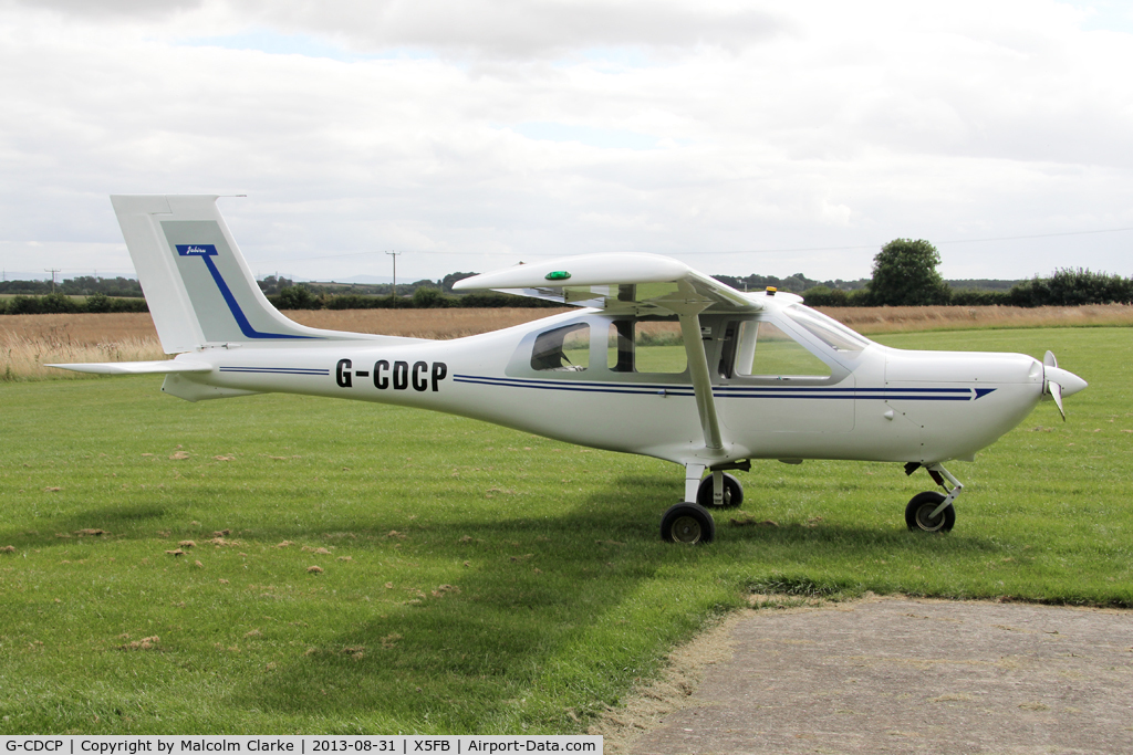 G-CDCP, 2006 Jabiru J400 C/N PFA 325-14094, Jabiru J-400 at Fishburn Airfield, UK. August 2013.