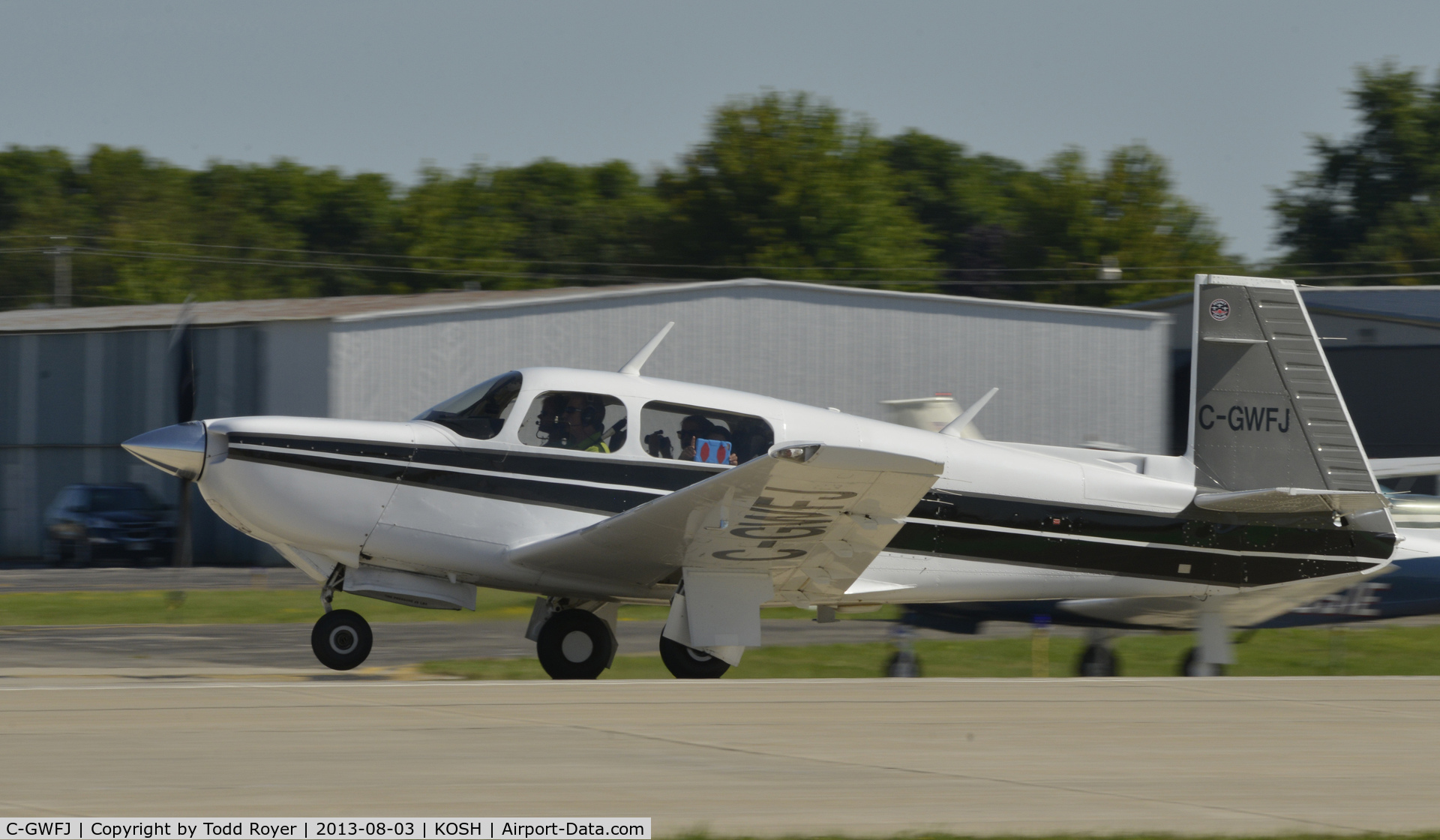 C-GWFJ, 1986 Mooney M20K C/N 25 1073, Airventure 2013