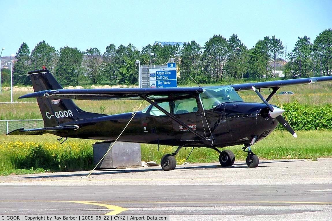 C-GQOR, 1970 Cessna 172K Skyhawk C/N 17259052, Cessna 172K Skyhawk [172-59052] Toronto-Buttonville~C 22/06/2005. Cancelled after crashing near Markham~C 20-06-2010