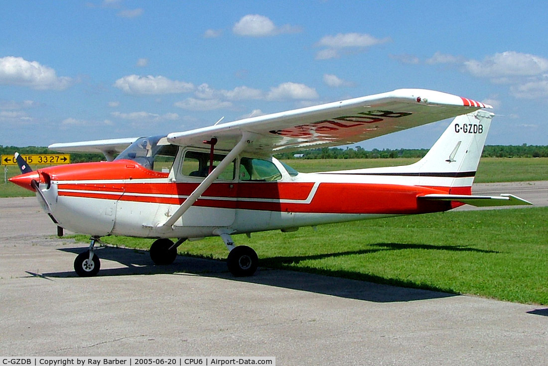 C-GZDB, 1976 Cessna 172M C/N 172 66289, Cessna 172M Skyhawk [172-66289] Tyendinaga-Mohawk~C 20/06/2005