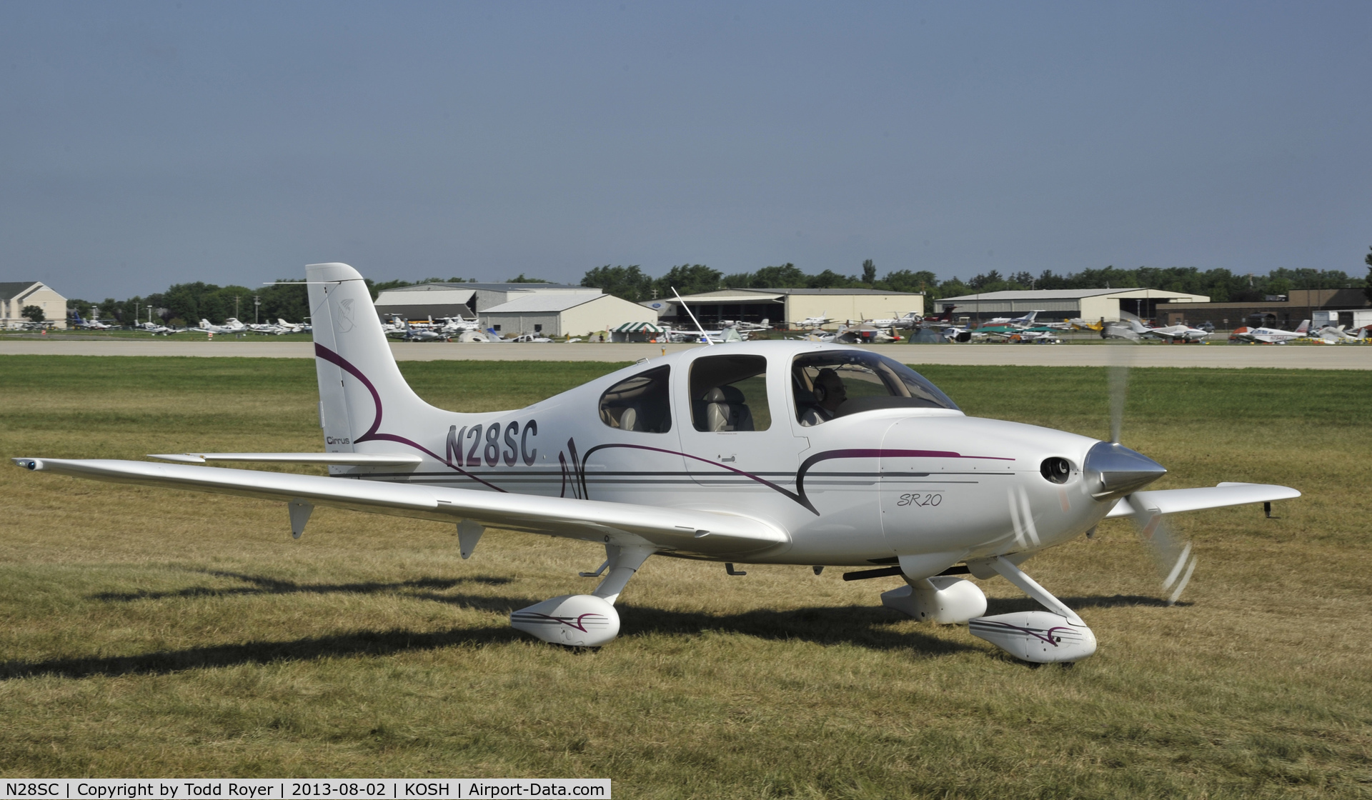 N28SC, 2001 Cirrus SR20 C/N 1137, Airventure 2013