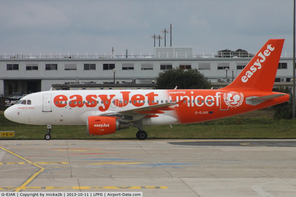 G-EJAR, 2005 Airbus A319-111 C/N 2412, Taxiing