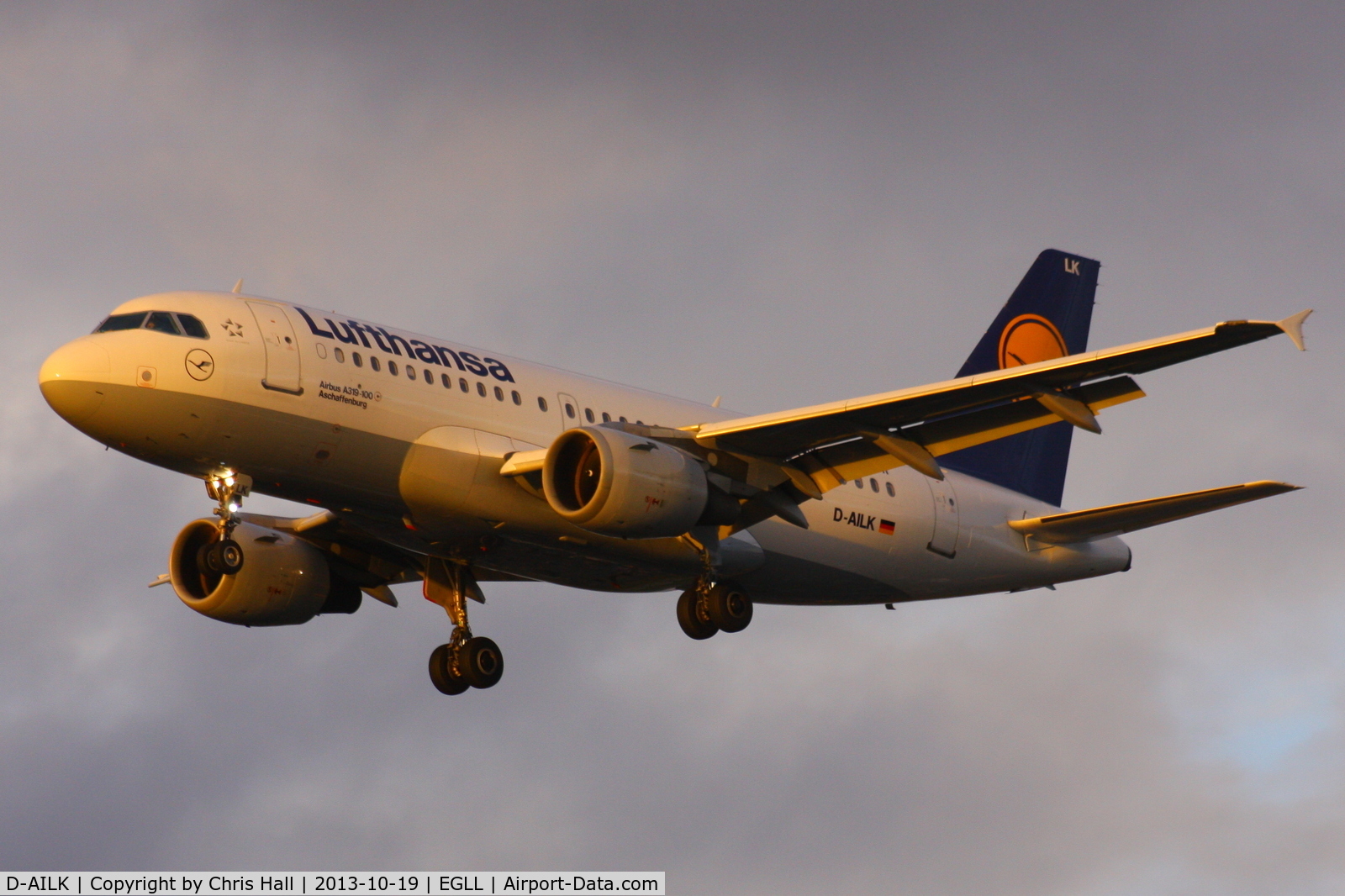 D-AILK, 1997 Airbus A319-114 C/N 679, Lufthansa