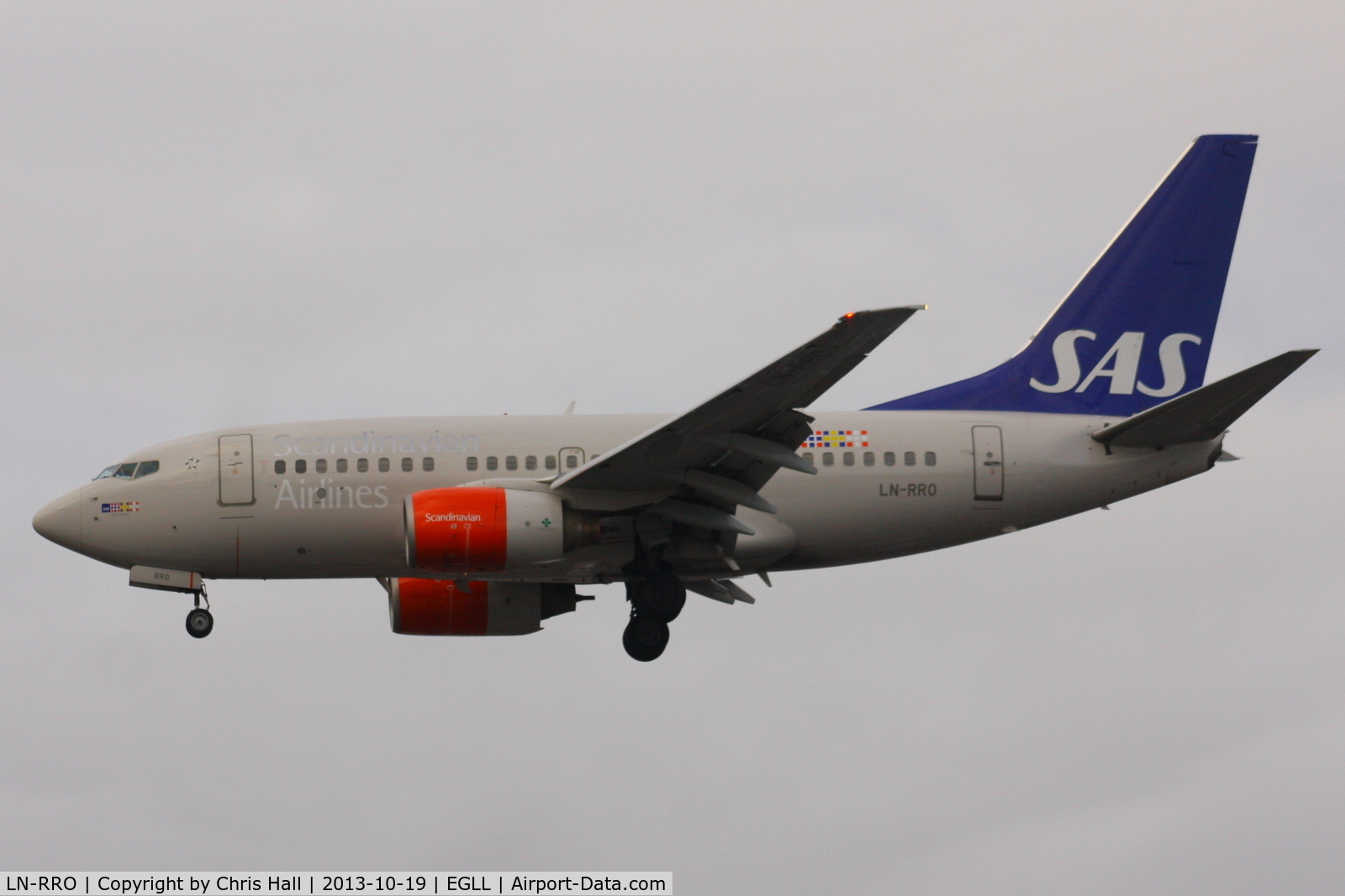 LN-RRO, 1998 Boeing 737-683 C/N 28288, SAS Scandinavian Airlines