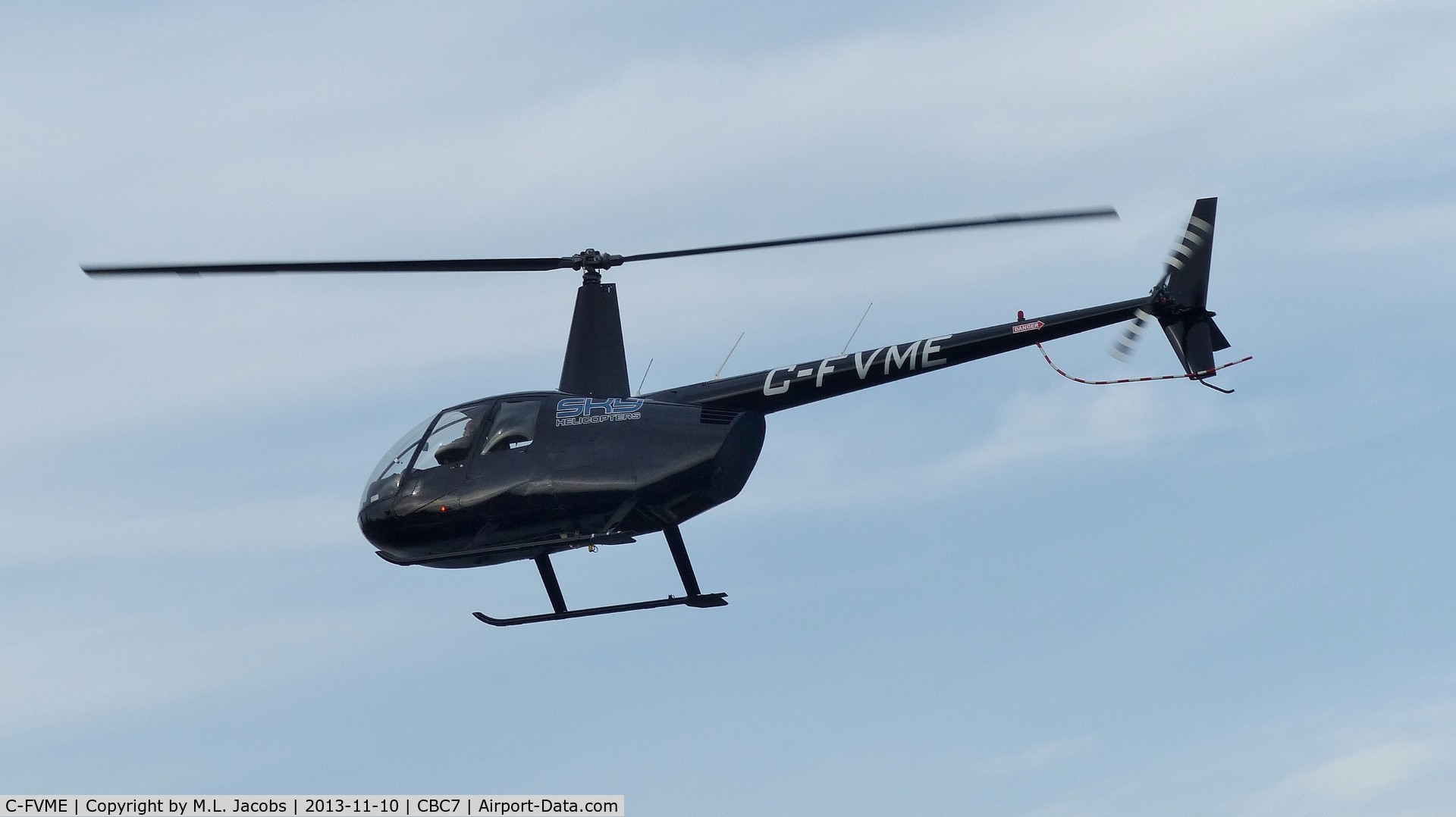 C-FVME, 2004 Robinson R44 II C/N 10562, Sky Helicopters approaching Vancouver Harbour Heliport.