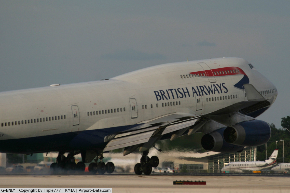 G-BNLY, 1993 Boeing 747-436 C/N 27090, British Airways