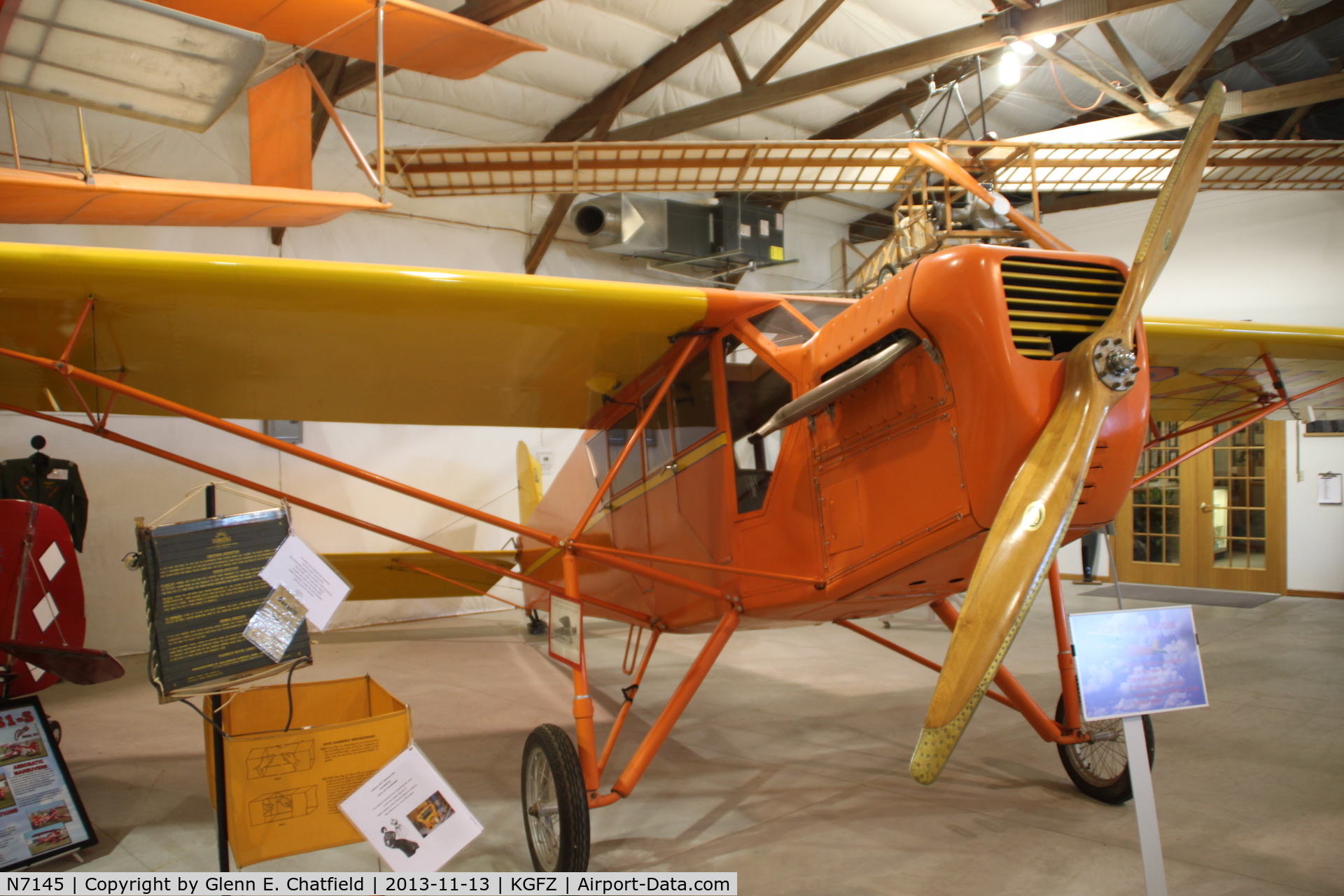 N7145, 1928 Curtiss-Wright Robin C/N 6, Oldest known Robin in existence.