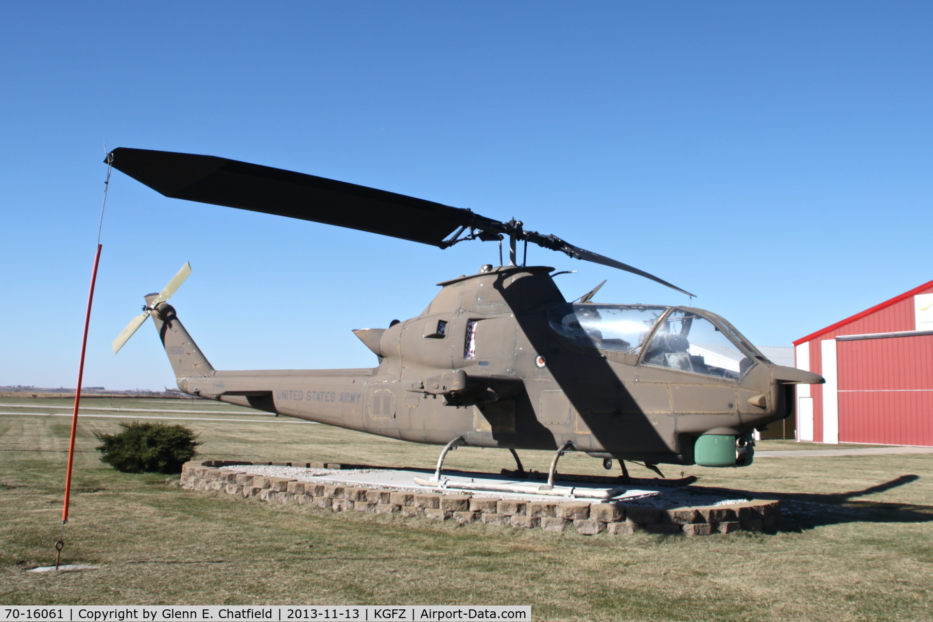 70-16061, 1970 Bell AH-1S Cobra C/N 21005, At the Iowa Aviation Museum