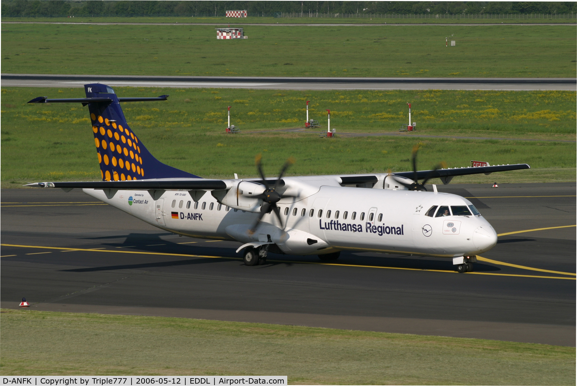 D-ANFK, 2001 ATR 72-212A C/N 666, Lufthansa Regional