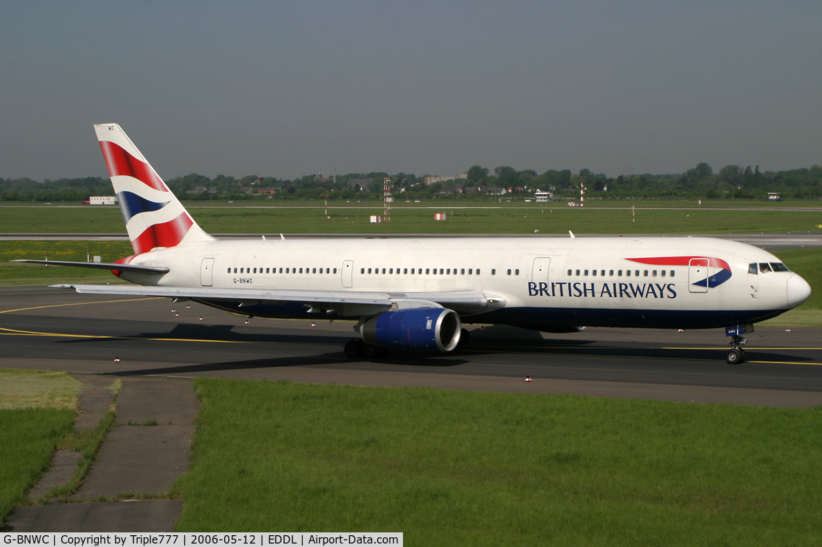 G-BNWC, 1989 Boeing 767-336 C/N 24335, British Airways