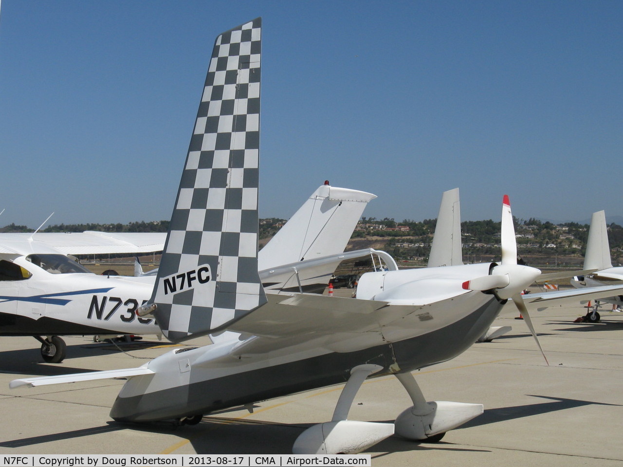 N7FC, 1986 Rutan Long-EZ C/N 62RA, 1986 Rutan Aircraft Factory LONG EZ, Lycoming O-235 pusher