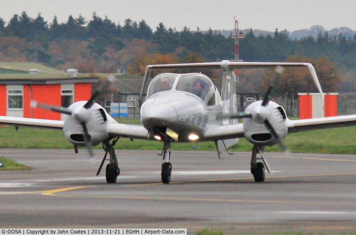 G-DOSA, 2008 Diamond DA-42 Twin Star C/N 42.319, Taxiing to depart