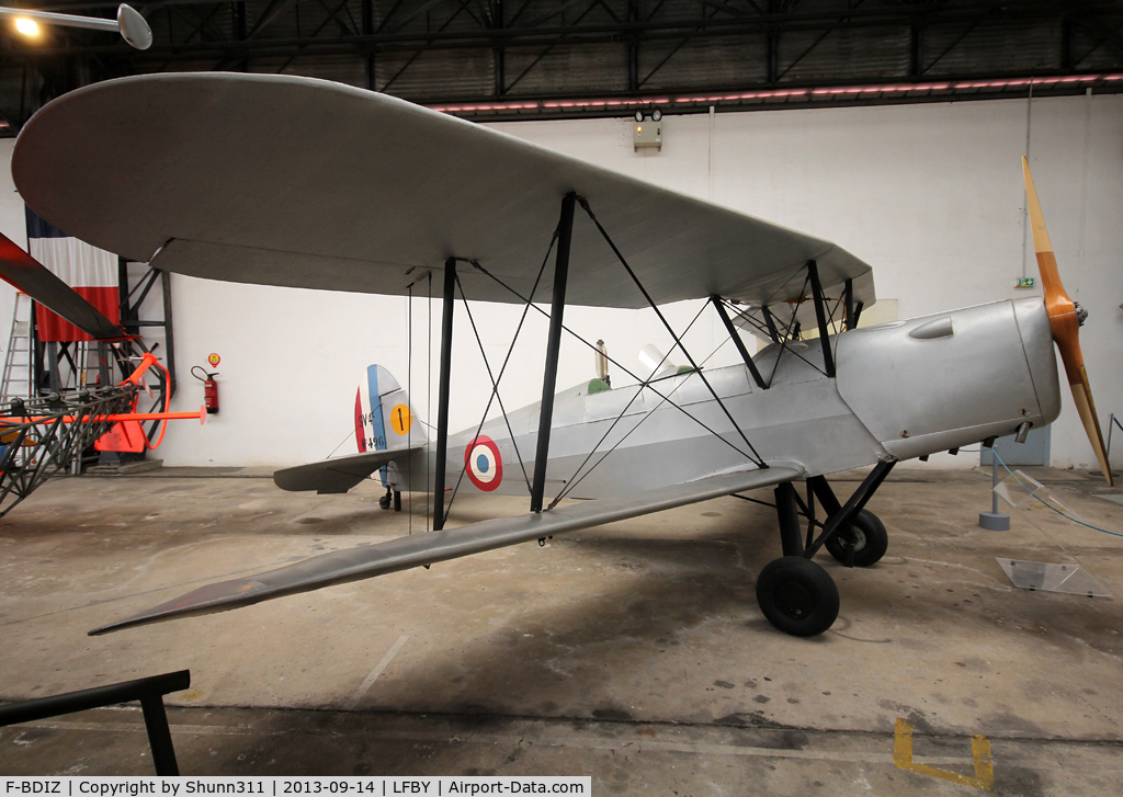F-BDIZ, Stampe-Vertongen SV-4A C/N 496, Preserved inside Dax ALAT Museum under French Army c/s and coded as F496