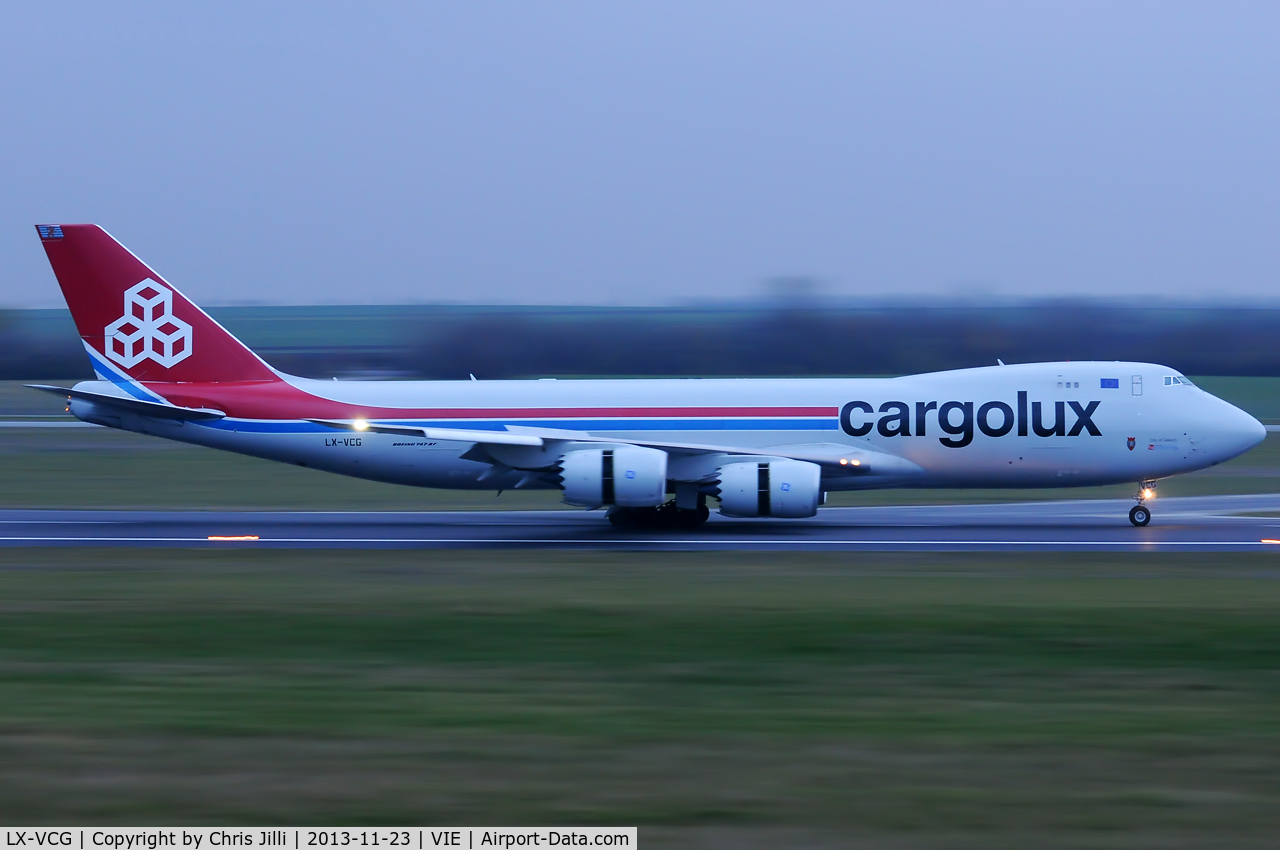 LX-VCG, 2012 Boeing 747-8R7F C/N 35812, Cargolux