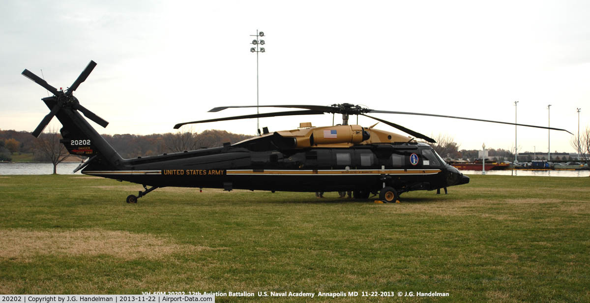 20202, Sikorsky VH-60M C/N Not found 20202, At Naval Academy
