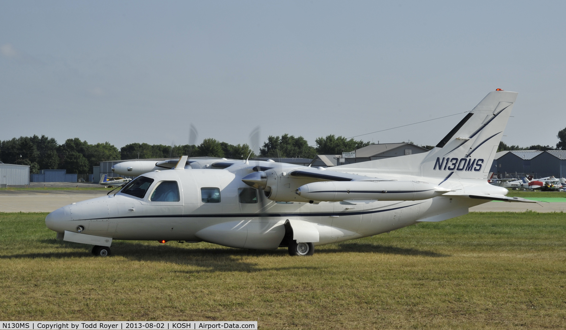 N130MS, Mitsubishi MU-2B-60 Marquise C/N 750SA, Airventure 2013