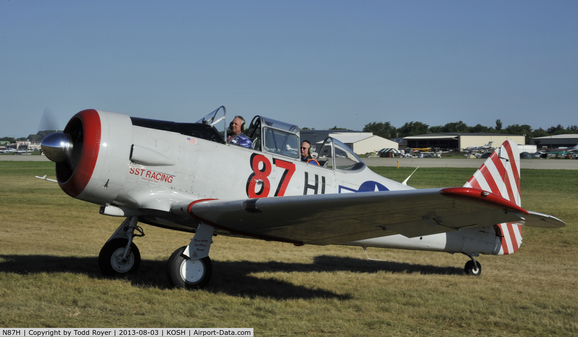 N87H, 1941 North American AT-6D Texan C/N 41-34571, Airventure 2013