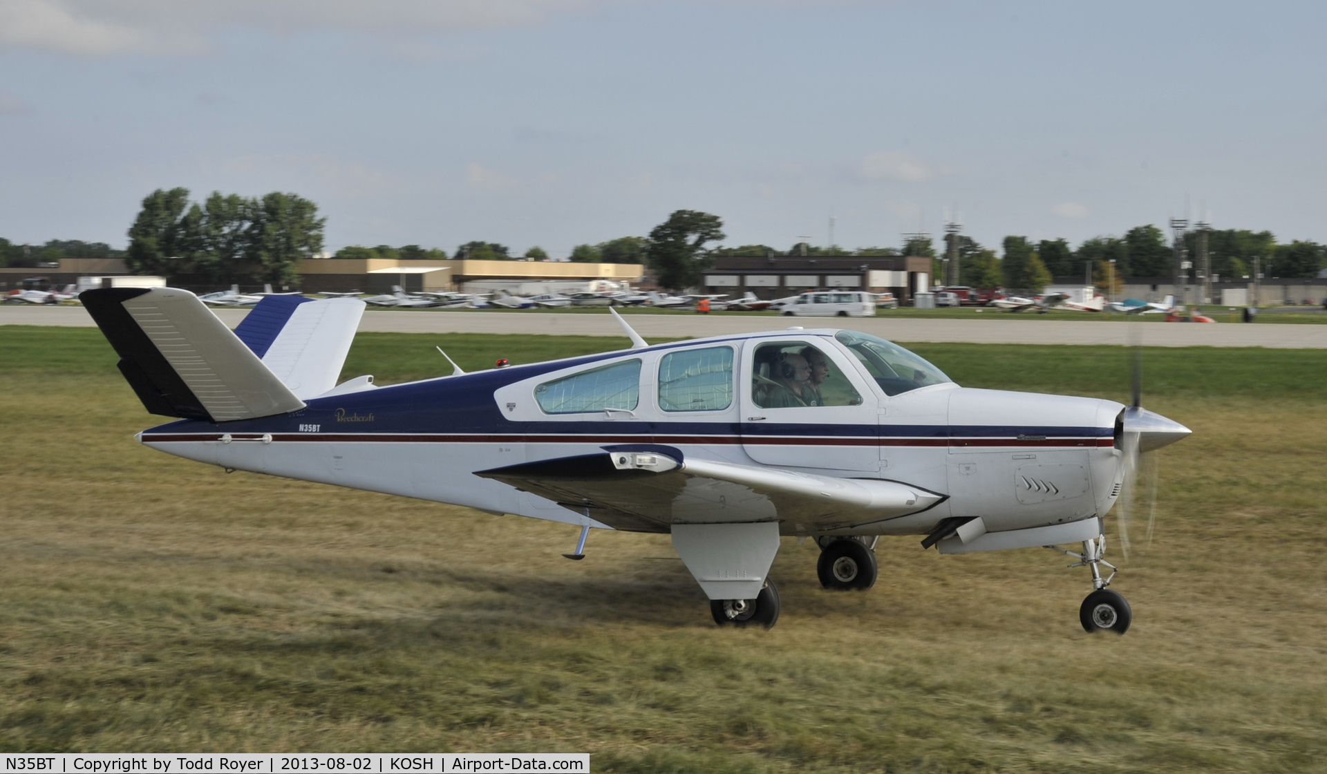 N35BT, 1979 Beech V35B Bonanza C/N D-10255, Airventure 2013