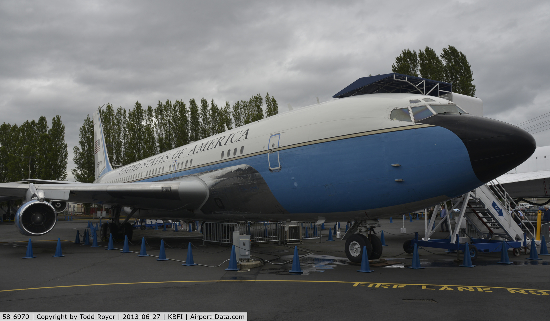 58-6970, 1958 Boeing VC-137A C/N 17925, At the Museum of Flight