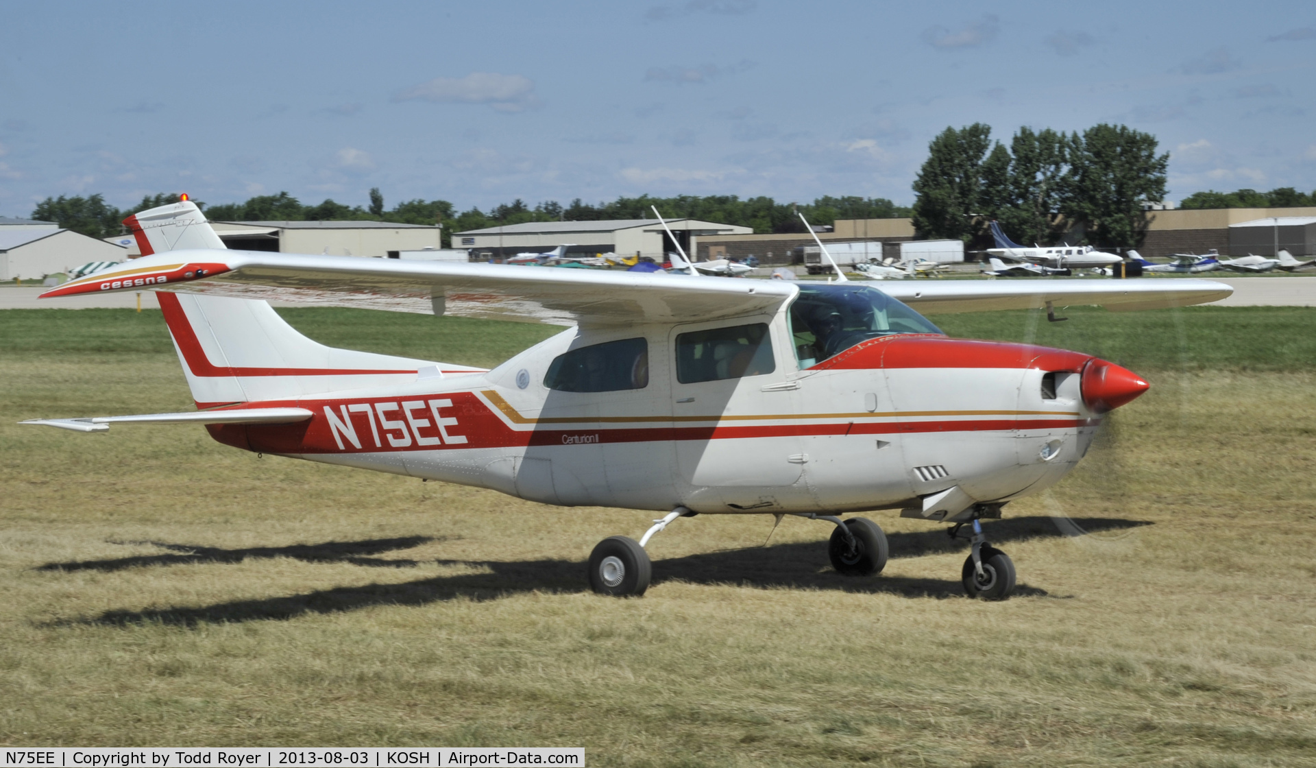 N75EE, 1975 Cessna 210L Centurion C/N 21060837, Airventure 2013