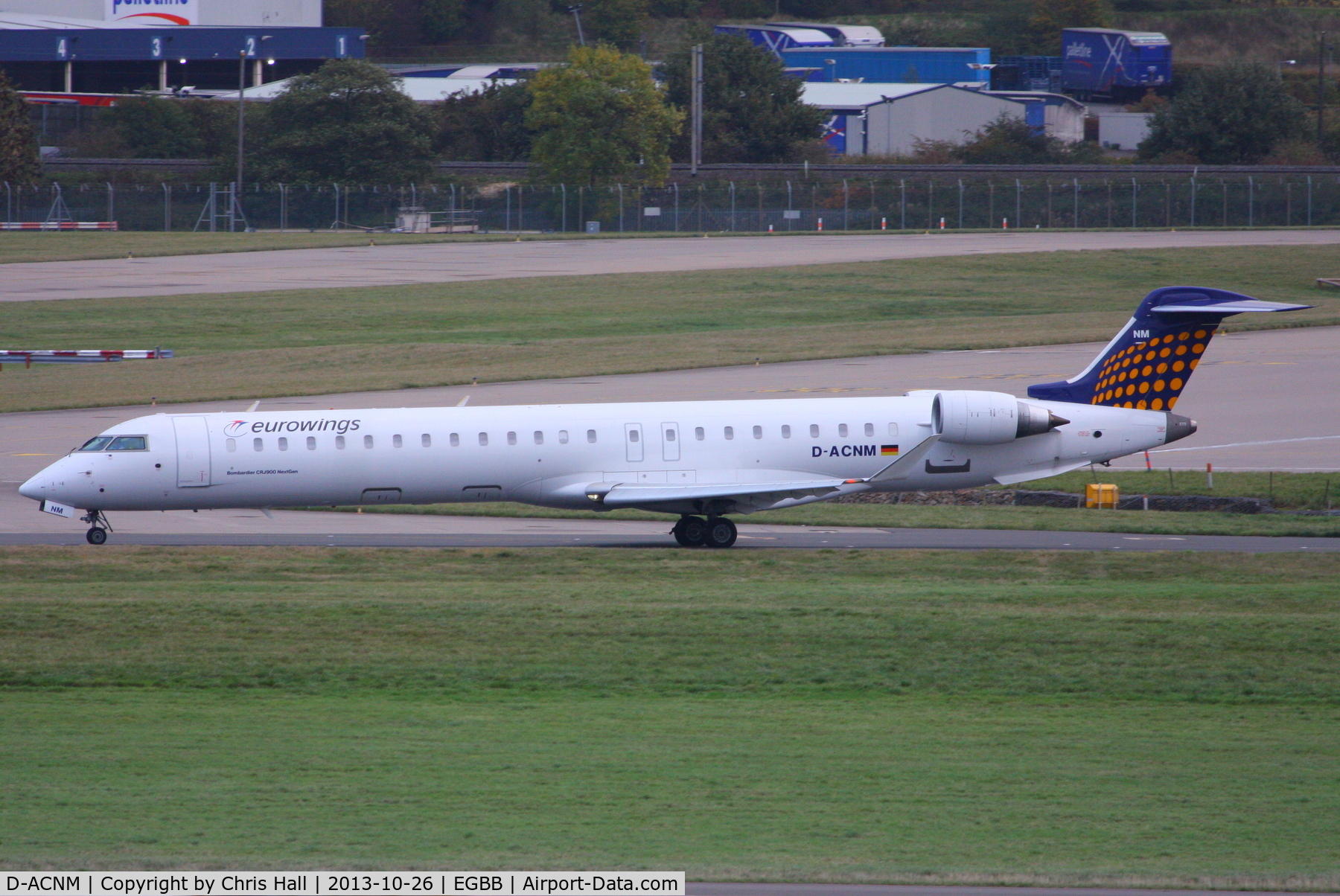 D-ACNM, 2010 Bombardier CRJ-900LR (CL-600-2D24) C/N 15253, Eurowings